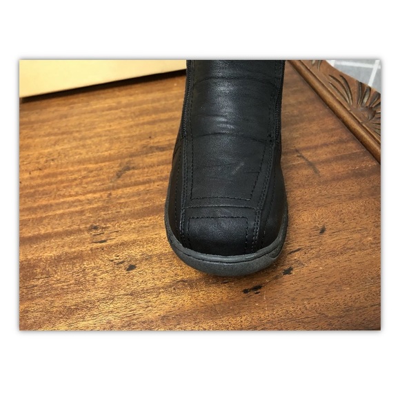 Serene Island, women, boots, casual, outdoor, faux leather, black, size 7.5.: - Picture 3 of 11